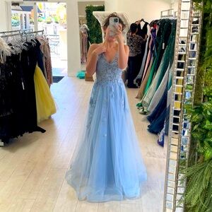 Baby Blue Prom Dress